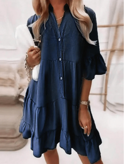 Pincolette - V-Neck Dress